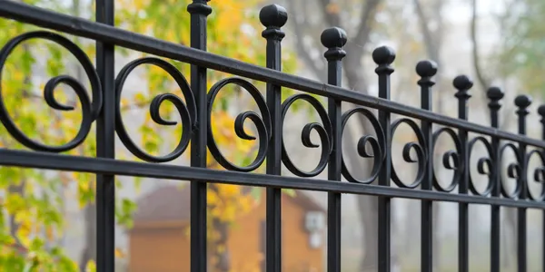 Steel fence